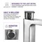 Anzzi Promenade Single Hole Single Handle Bathroom Faucet in Brushed Nickel L-AZ117BN - alternate 8